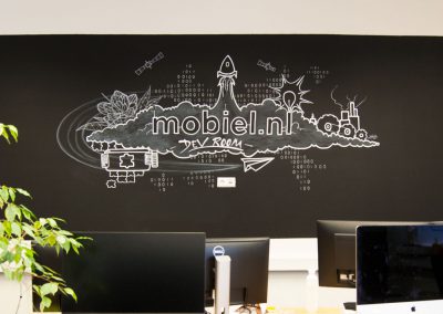 Mobiel.nl – Mural development room